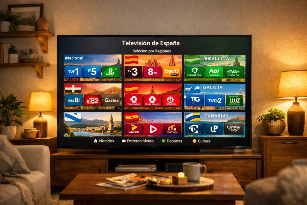 iptv listas españa